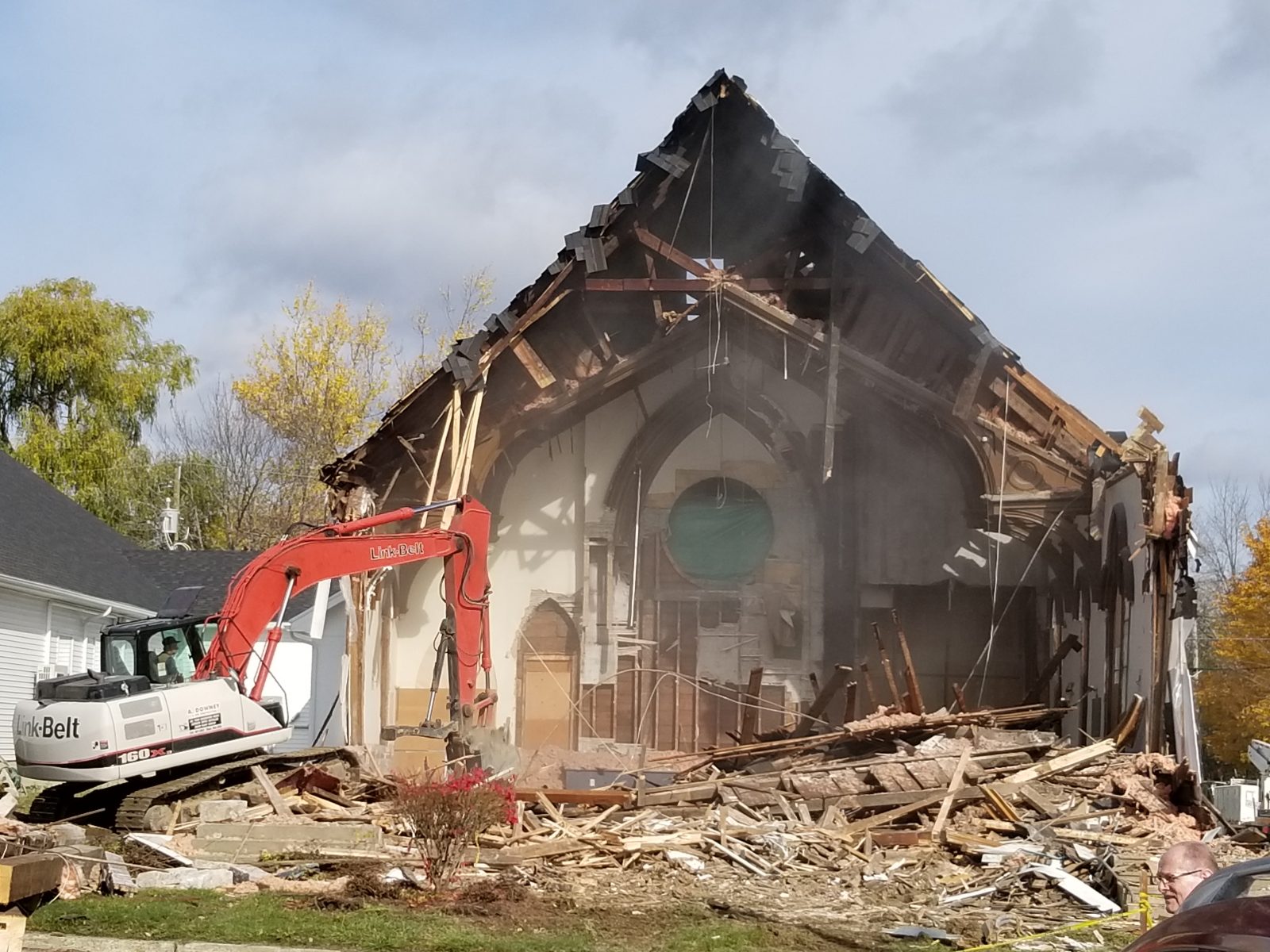 The Union Street Baptist Church demolished in St. Stephen | 98.1 ...